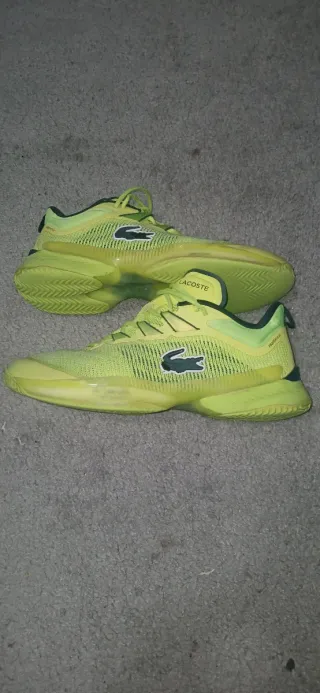 Zapatillas Lacoste Verde y Amarillo