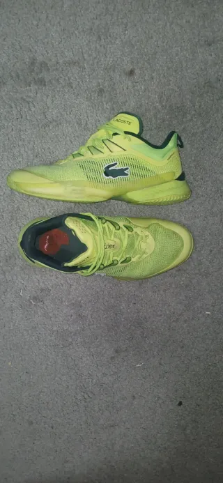 Zapatillas Lacoste Verde y Amarillo
