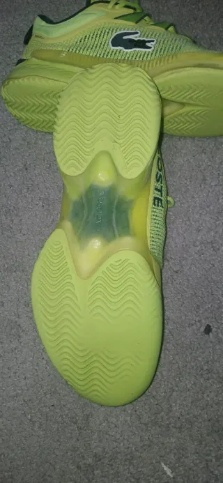 Zapatillas Lacoste Verde y Amarillo