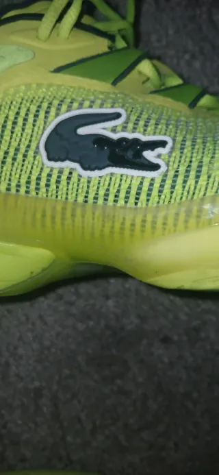 Zapatillas Lacoste Verde y Amarillo