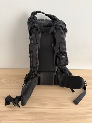 Mochila senderismo Naturhike 60L Gris/Negro