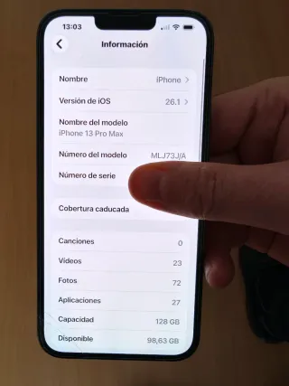 iPhone 13 Pro Max 128GB Azul