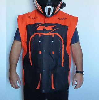 Chaqueta Enduro Kenny Negro/Naranja