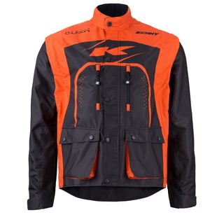 Chaqueta Enduro Kenny Negro/Naranja
