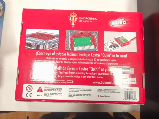 Puzzle 3D Estadio El Molinón