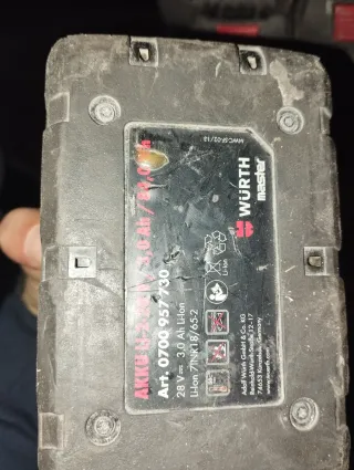 Batterie per utensili Würth, Bosch, Hitachi