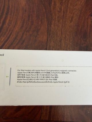 Apple Pencil 2ª Gen sin usar