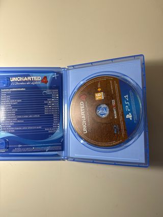 Uncharted 4: El Desenlace del Ladrón PS4