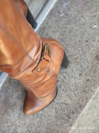 Nero Giardini stivali alti al ginocchio 38.