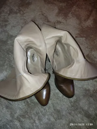 Nero Giardini stivali alti al ginocchio 38.