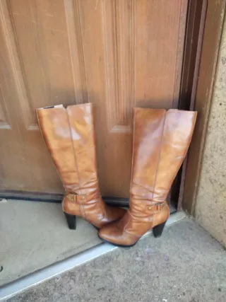 Nero Giardini stivali alti al ginocchio 38.