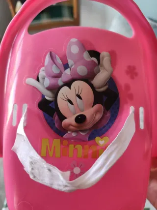 Sillín Muñeca Bicicleta Minnie