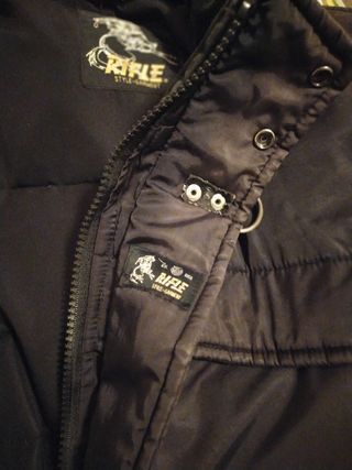 Giaccone invernale uomo RIFLE nero