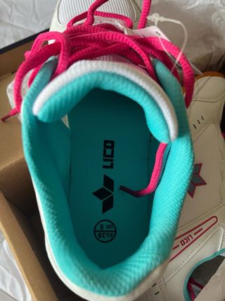 Zapatillas Lico Blancas y Rosas Nuevas