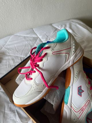Zapatillas Lico Blancas y Rosas Nuevas