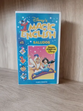 VHS Disney Magic English - Saludos