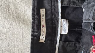 Pantalones Chinos Tommy Hilfiger Negros Talla 4