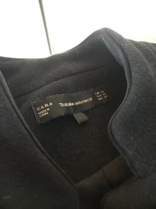 Cappotto Zara ricamato Tg XS