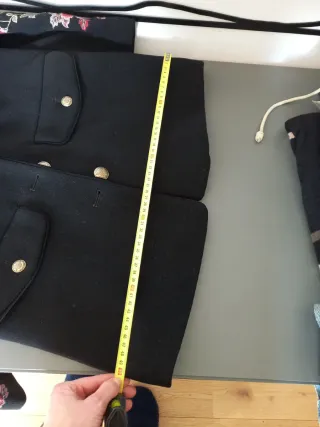 Cappotto Zara ricamato Tg XS