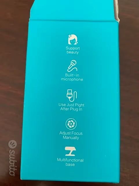 Webcam Full HD 1080P - Come Nuova