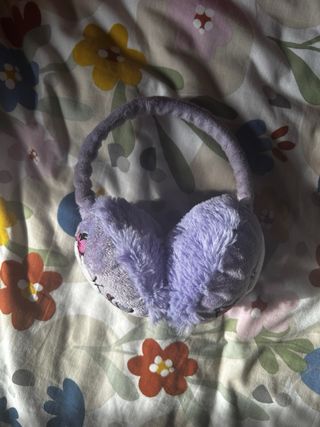 Orejeras Hello Kitty Moradas