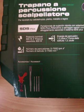 Parkside Martillo Perforador y Cincelador