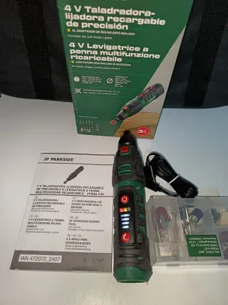 Taladro Dremel Parkside 4V NUEVO Recargable