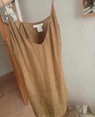 Blusa H&M tirantes finos marrón