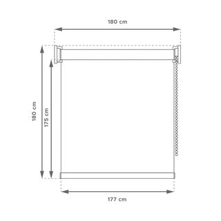 Tende Notte/Giorno 180x180 PVC Color Lino Nuovo