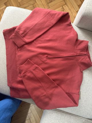 Sudadera A New Day Roja/Rosa