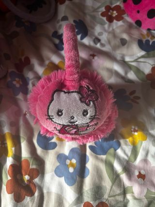 Orejeras Hello Kitty Rosas