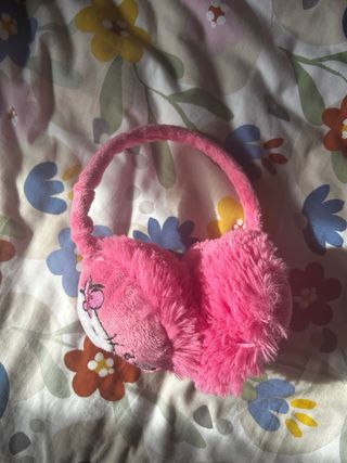 Orejeras Hello Kitty Rosas