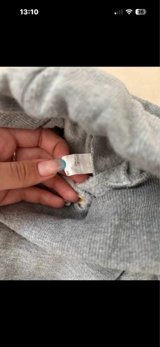 Pantalón chándal gris