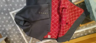 Traje corto andaluz gris