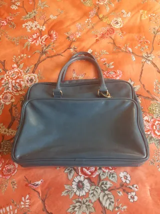 Bolso para portátil o ipad azul MISAKO