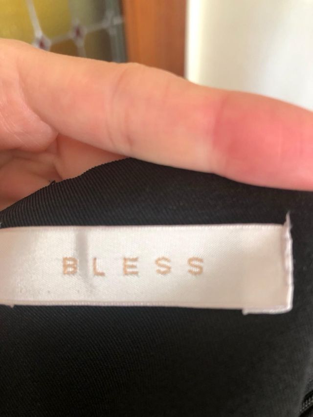 VESTIDO MIDI NEGRO (S)