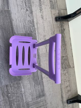 Carro para mochila escolar morado