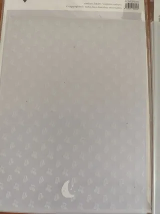 Carpetas embossing Alúa Cid scrapbooking