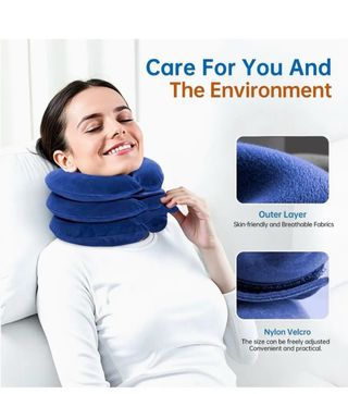 Trazione cervicale gonfiabile per sollievo dolore