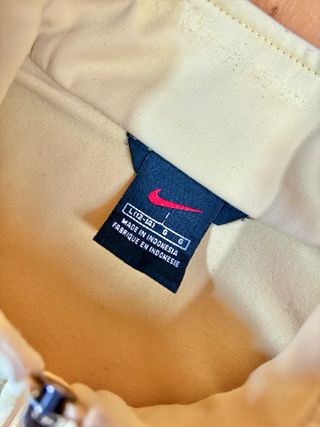 Nike Y2K Track Jacket S/M Retro Chándal Amarillo