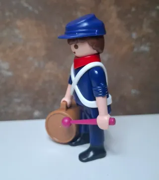 Playmobil custom soldado yankee tamborilero