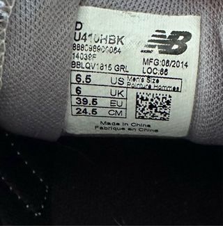 Zapatillas New Balance Negras y Rojas