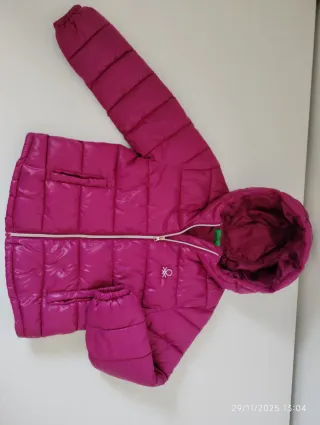 Anorak United Colors of Benetton niña T.8-9