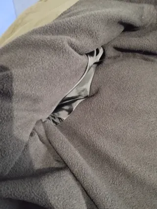 Chaquetón verde invierno acolchado