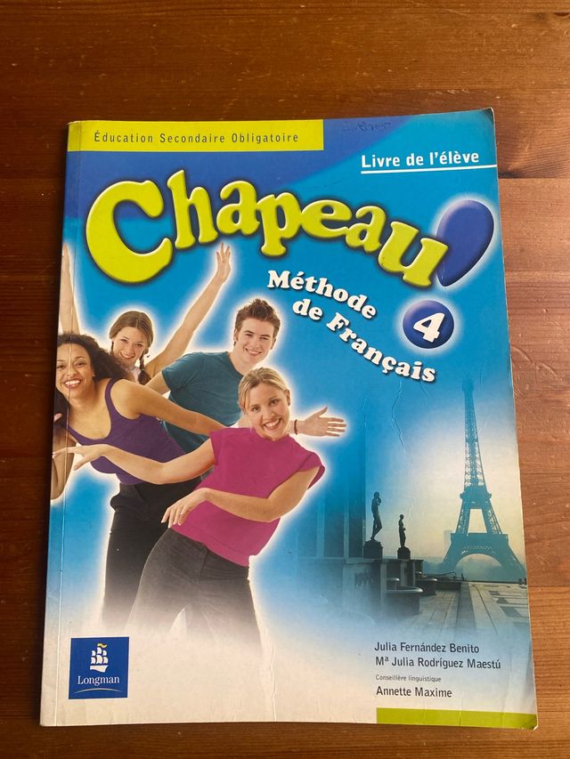Chapeau 4 méthode de français. Livre de l'élève...