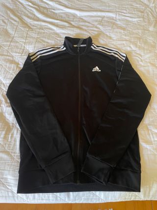 Chaqueta Adidas Negra Tres Bandas