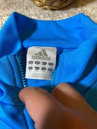 Chaqueta Adidas Y2K Azul y Negra