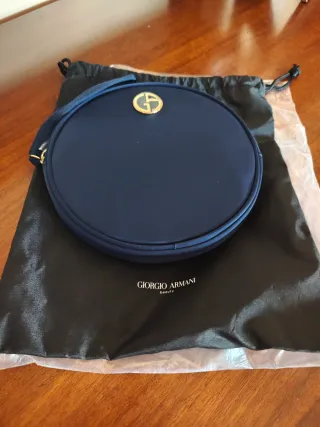 Borsa Giorgio Armani Blu e Oro