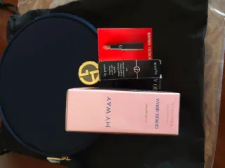 Borsa Giorgio Armani Blu e Oro