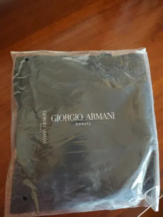 Borsa Giorgio Armani Blu e Oro